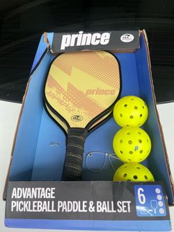Prince Advantage Pickleball Paddle & Ball Set