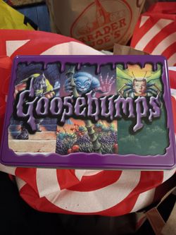 Goosebumps tin box