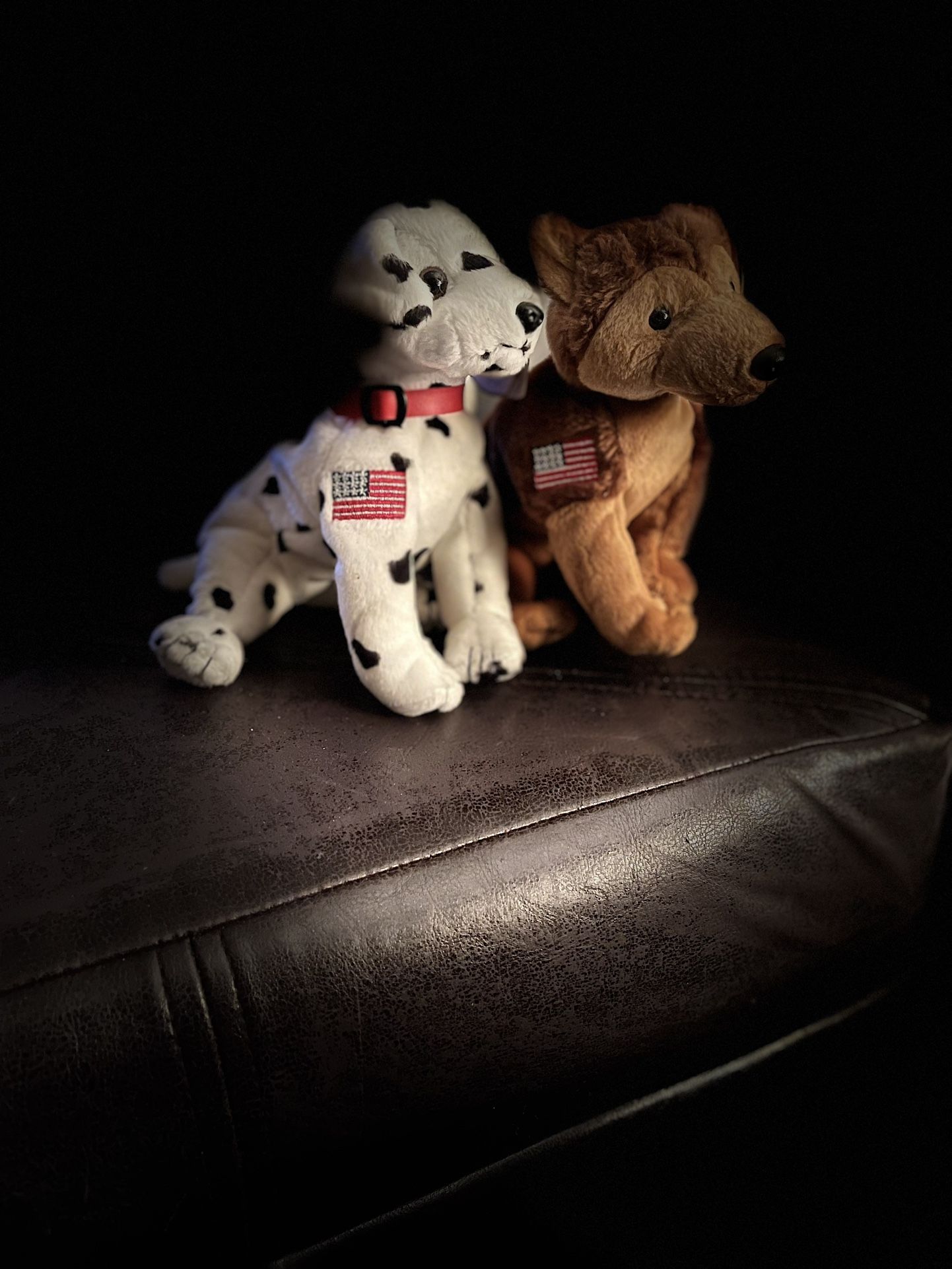 Beanie Baby Set. Rescue & Courage Lot Of 2