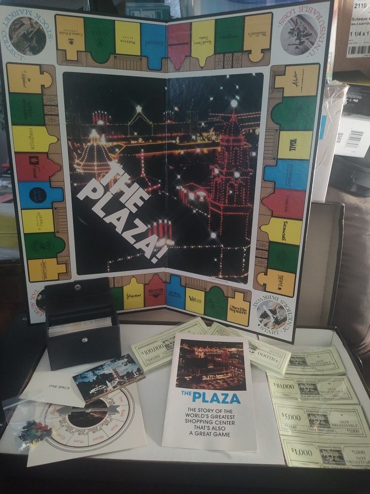 The Plaza! Or Kansascityopoly 1983 Boardgame 