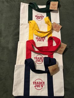 Trader Joe’s MINI canvas tote bags