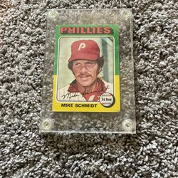 CHASE SHMIDT 1975 RARE BASEBALL CARD