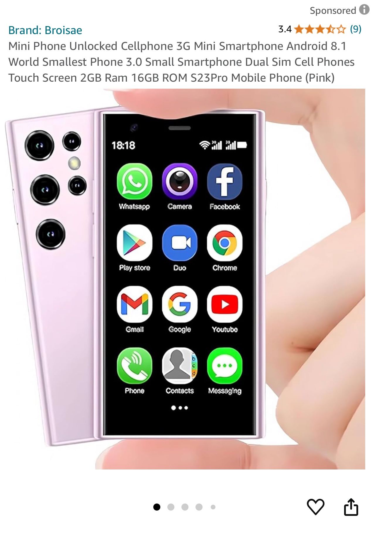 Mini S23 Pro Cell Phone