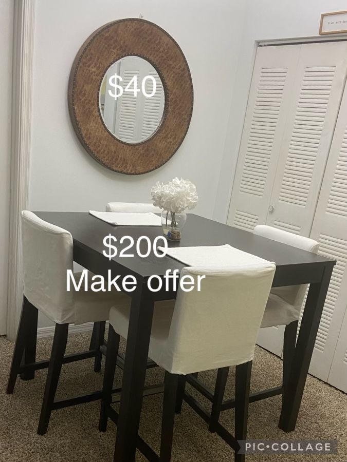 Dinning Table W/ Chairs