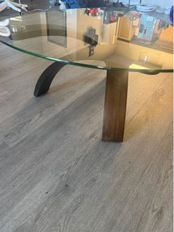 1 coffee table 1 end table. - purchased from living spaces