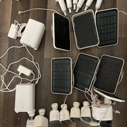 Eufy Security Cameras with solar panels - MUST READ DESCRIPTION
