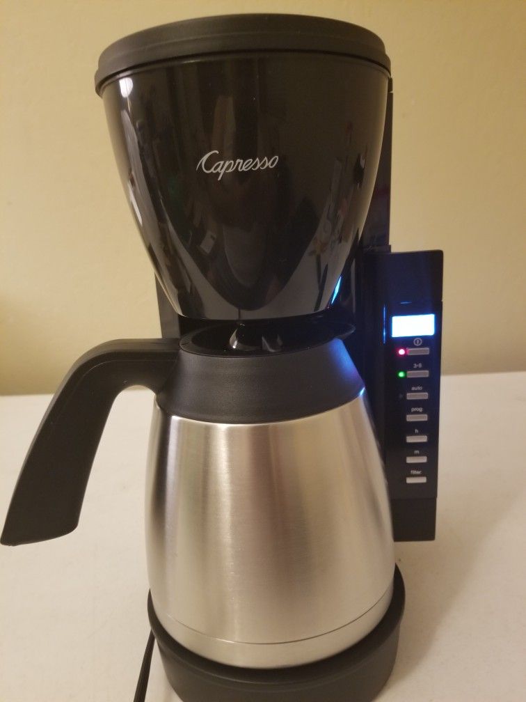 Capresso CM300 Coffee Maker, 10 cup, Black