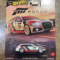 2024 Hot Wheels Premium “FORZA” ‘17 Audi RS 6 Avant w/ Real Riders MONMC Read