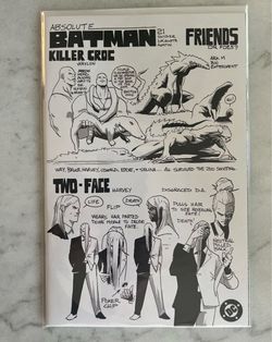 Absolute Batman #21 Felix Comic Art Nick Dragotta Design Exclusive