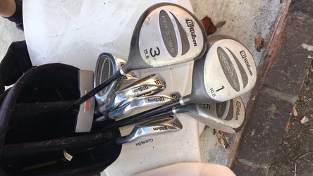 Wilson Golf Bag with Clubs