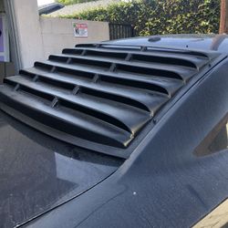 Dodge Charger rear window Louvers