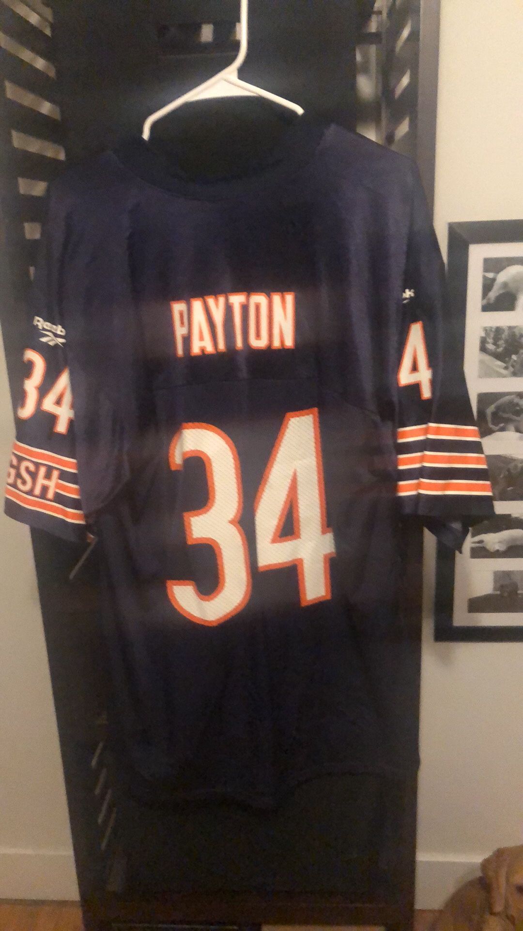 Walter Payton Jersey Mens Large