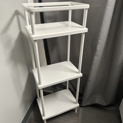 Two Ikea bathroom shelf 