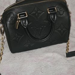 Louis Vuitton SPEEDY Nano- Empreinte Black