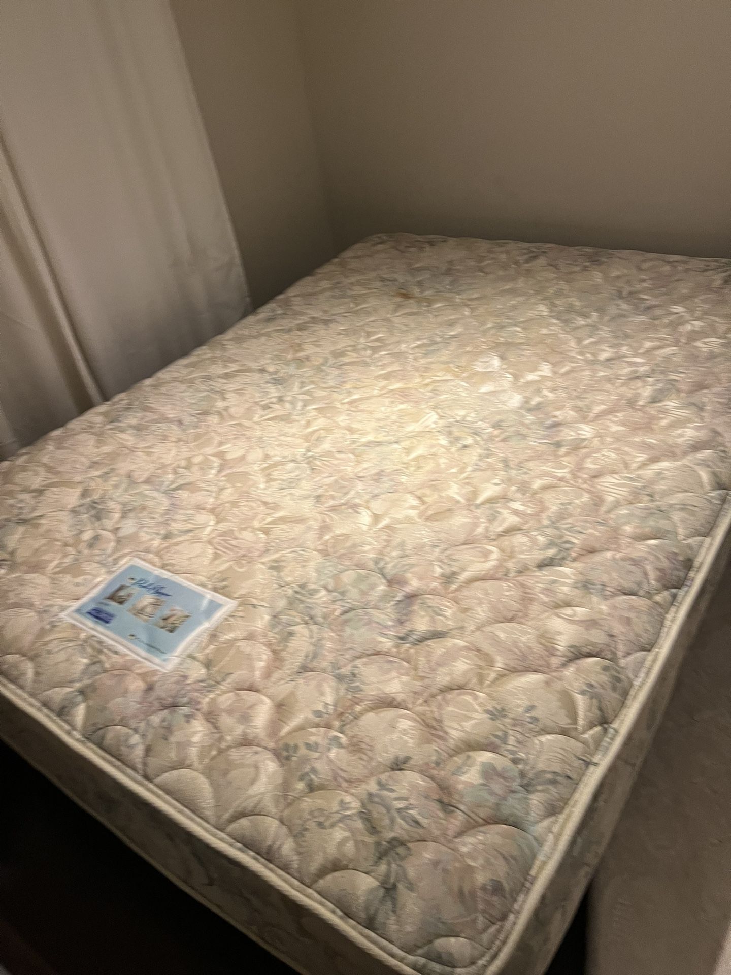 FREE Queen Mattress & Queen Bed (box)