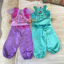 Shimmer and Shine Outfits Size 4-6