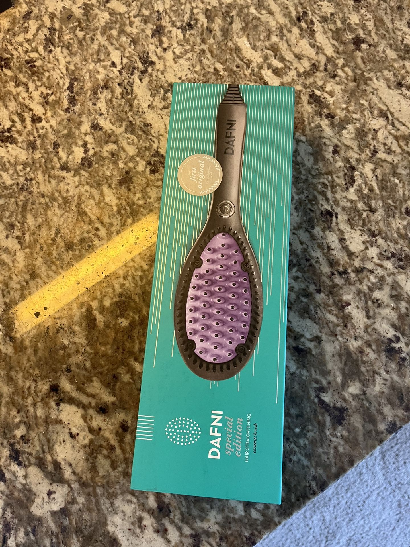 Brand new Dafni ceramic hair Straightener in original box and still packed ( never opened)