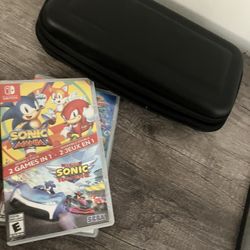 Mine Craft And Sonic Racing N Case Nintendo Switch 