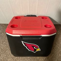 Coleman Performance Arizona Cardinals NFL 60 Quart Wheeled Cooler Ice Chest UGC