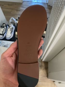 Dior Flat Sandal Size 38