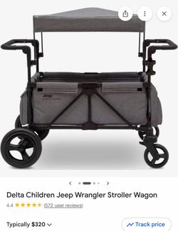 Jeep wrangler stroller wagon