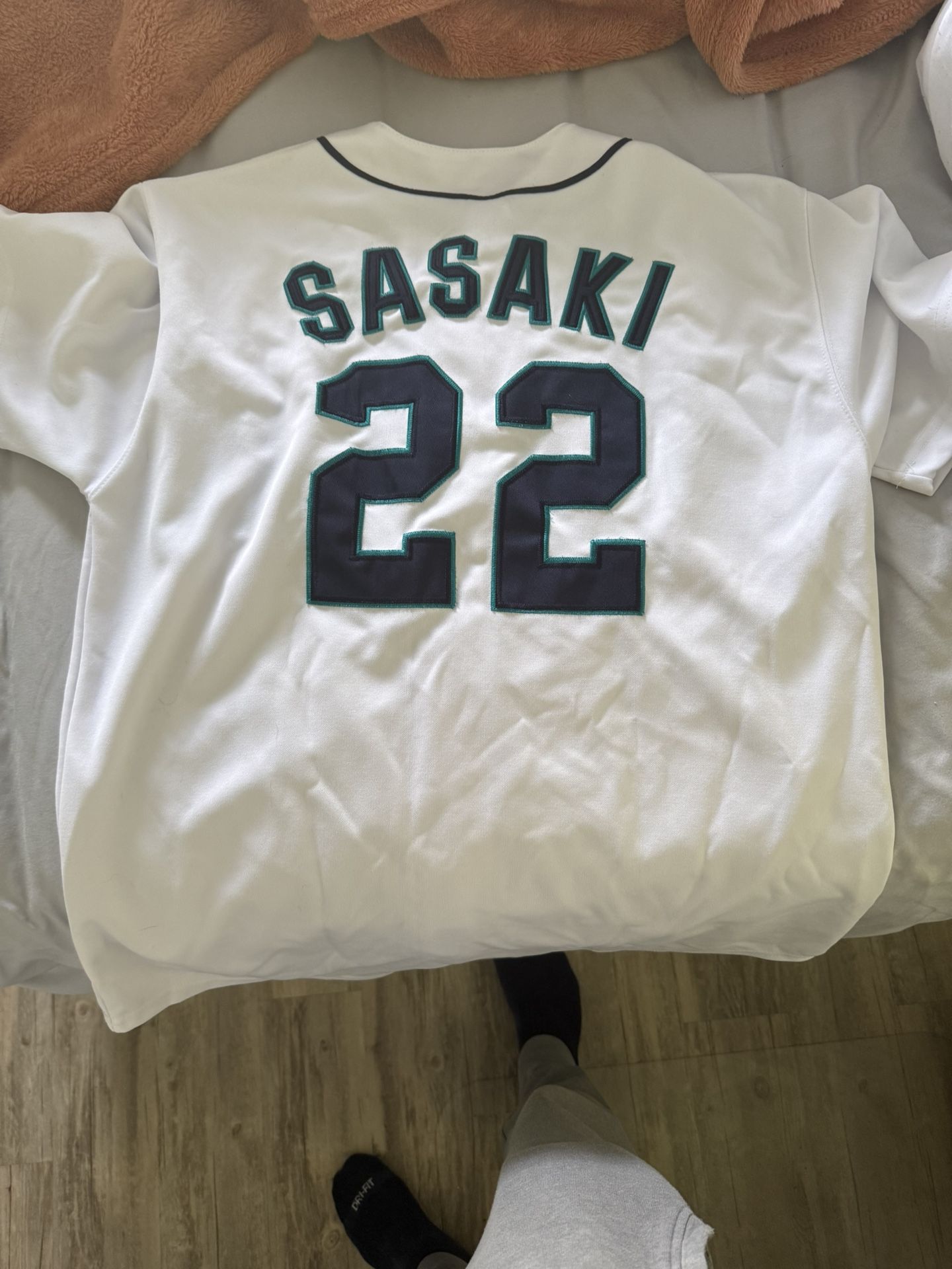 Roki Sasaki Mariners Jersey