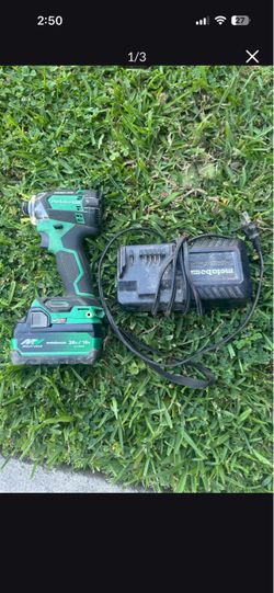 Metabo HPT Multi-Volt Impact Driver with Battery and Charger