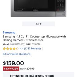 Samsung microwave