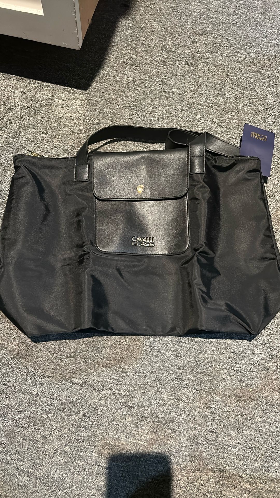Cavalli Large Black Bag
