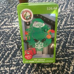 The Grinch Led Whirl-A-Motion + Static