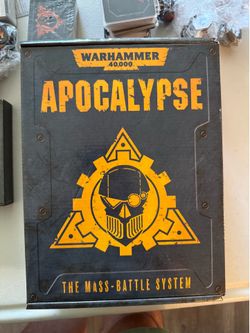 Warhammer 40k Apocalypse set with Tyranids Datasheets
