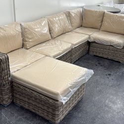 patio Furniture 6-piece Modular Set