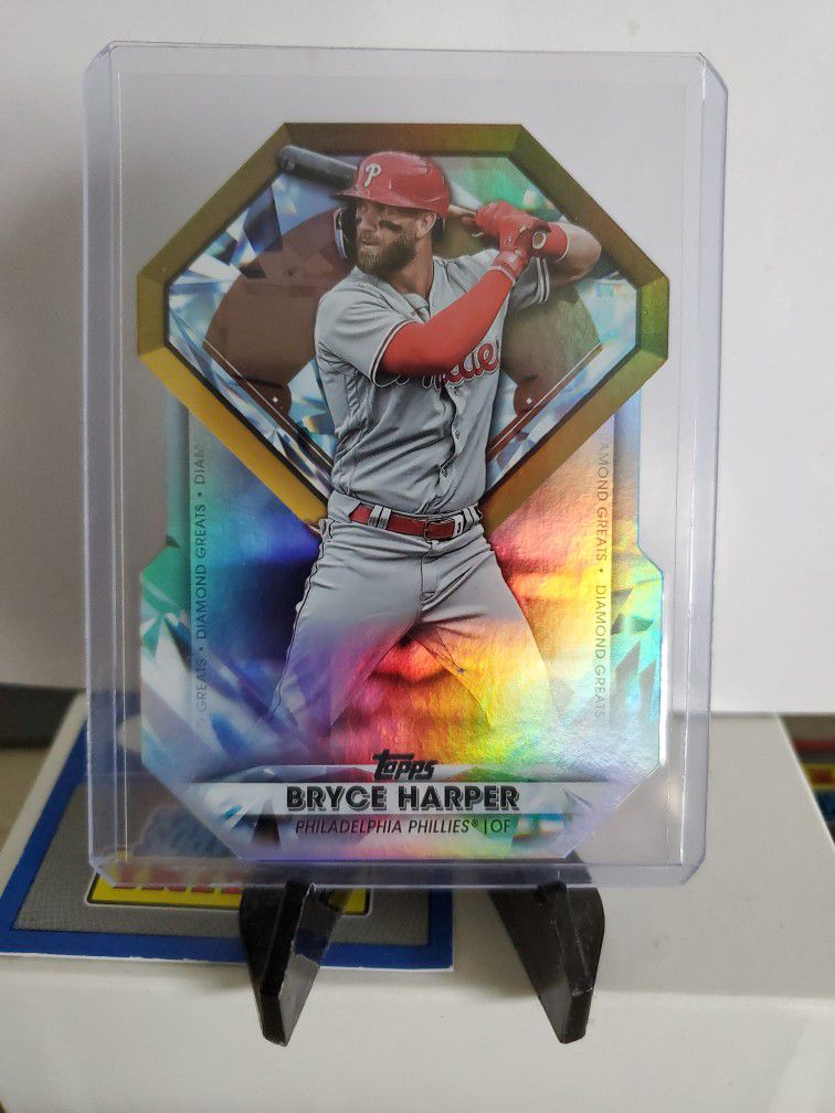 Phillies Bryce Harper Die Cut Card