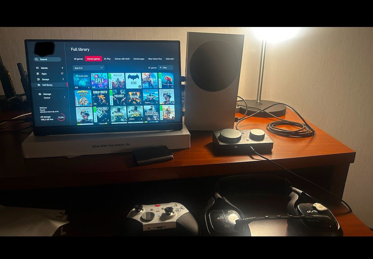 Xbox S With Elite 2 Con Astro A40 W Mixamp W Monitor