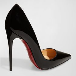 Christian Louboutin 120mm So Kate Patent Pointed-Toe Pumps