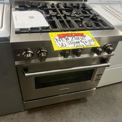 Zline Dual fuel Gas Range 30”