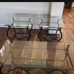 Coffee Table And End Table Set 