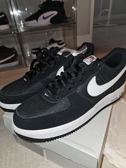 Air force suede black size 10