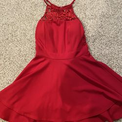 Adult Medium Red Dress