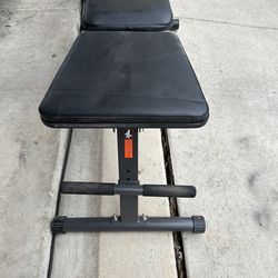 Adjustable bench