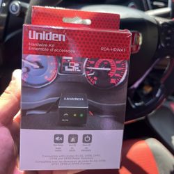 Uniden Radar Detector Hardwire Kit