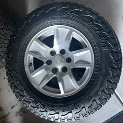 Chevy 20inc Rims And Tires