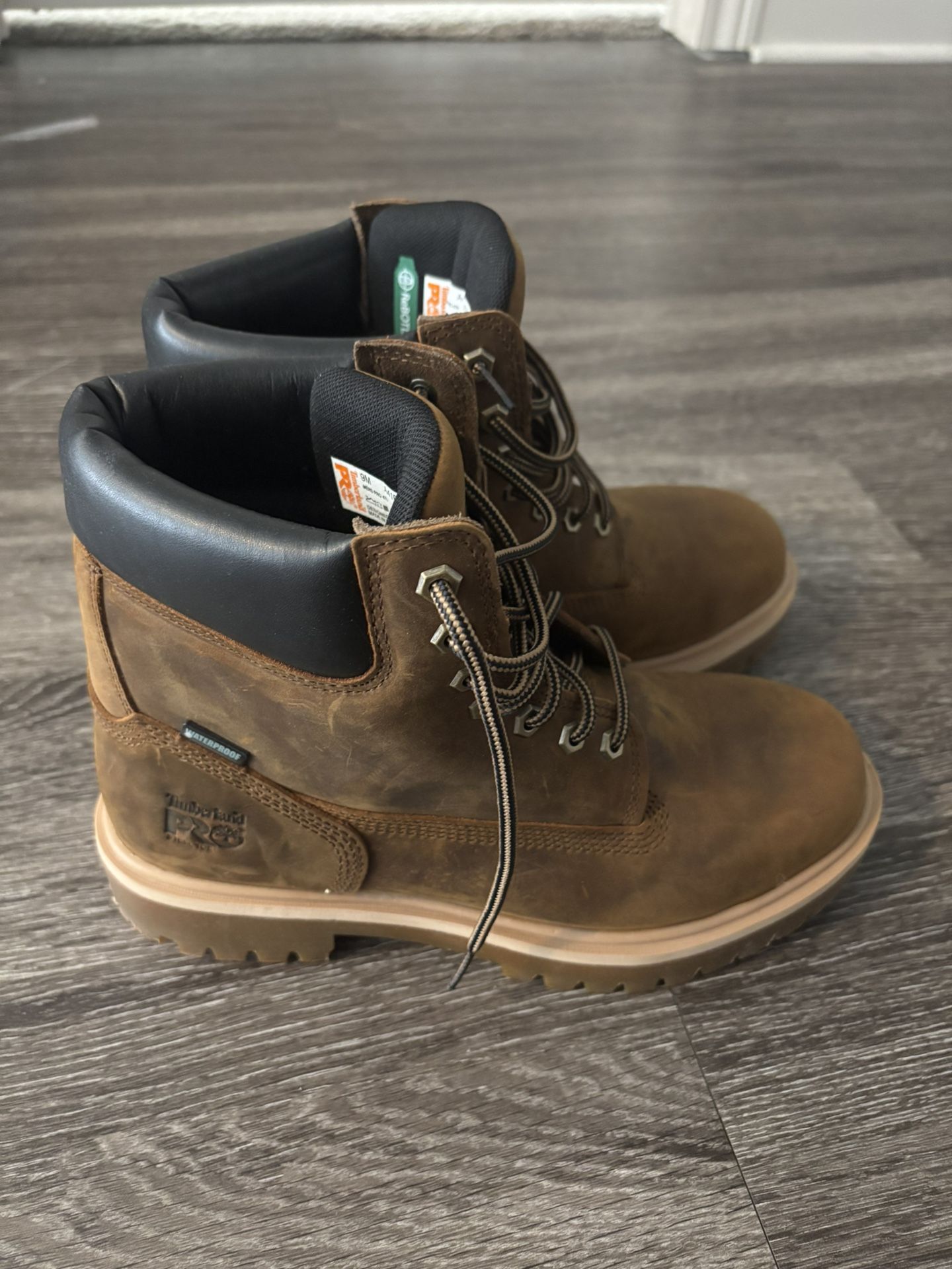 Mens Timberland Pro Steel Toe Work Boots