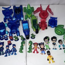 PJ Mask Toys Lot