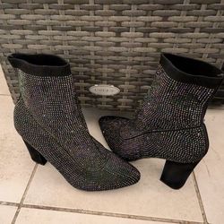Sparkly Heels Booties Rave Costume 