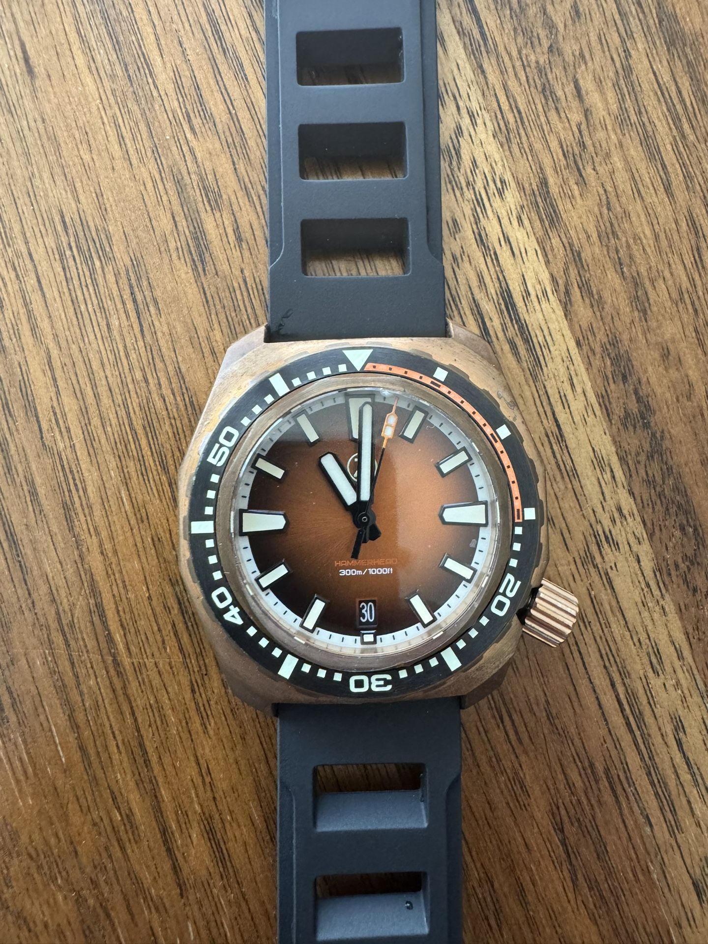 Zelos HAMMERHEAD V3 300M BRONZE 'BURNT ORANGE'