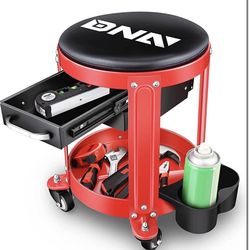 LA Zona Auto Tools Round Mechanics Roller Seat Creeper Stool Aciento para mecanica 