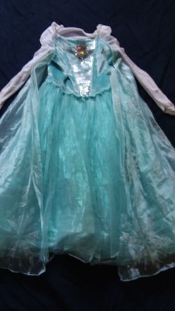 Bestido de frozen edad de 6