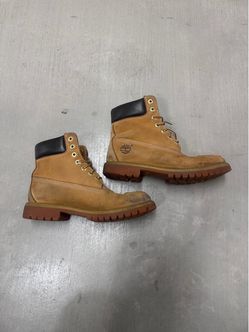 Timberland Premium 6-Inch Boots Wheat/Tan Men’s Size 9