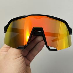 NEW Polarized 100% Brand Sport Glasses Baseball/ Softball/ Golf/ Cycling